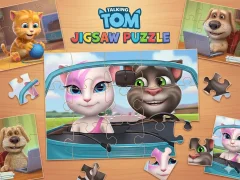 Гульня Talking Tom Jigsaw Puzzle онлайн