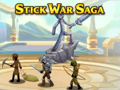 Гульня Stick War Saga онлайн