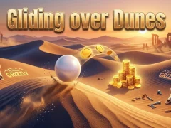 Гульня Gliding over Dunes онлайн