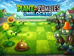Гульня Plants Vs Zombies Unblocked онлайн