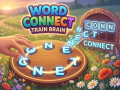 Гульня Word Connect Train Brain онлайн