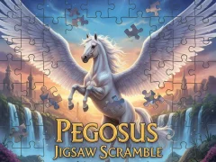 Гульня Pegasus Jigsaw Scramble онлайн