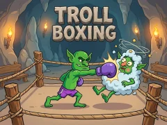 Гульня Troll Boxing онлайн