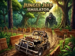 Гульня Jungle Jeep Simulator онлайн