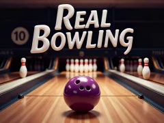 Гульня Real Bowling онлайн