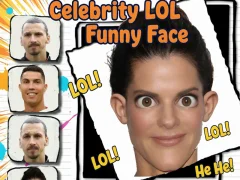 Гульня Celebrity LOL Funny Face онлайн
