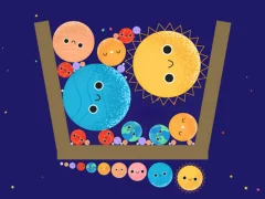 Гульня Merge Planets онлайн
