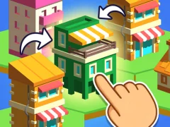 Гульня Crafty Town Merge City онлайн