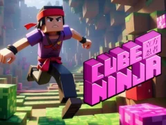Гульня Cube Ninja онлайн