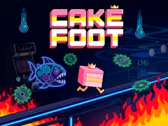 Гульня Cake Foot онлайн