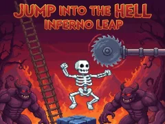 Гульня Jump Into the Hell Inferno Leap онлайн