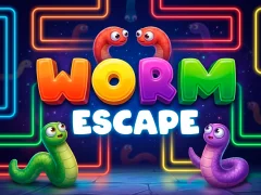 Гульня Worm Escape онлайн