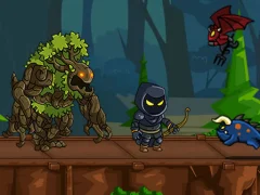 Гульня Boss vs Warriors онлайн