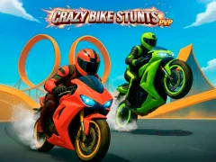 Гульня Crazy Bike Stunts PvP онлайн