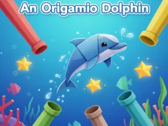 Гульня An origami dolphin онлайн