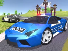 Гульня Police Car Simulator 3d онлайн