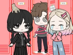 Гульня School Style Dress Up онлайн
