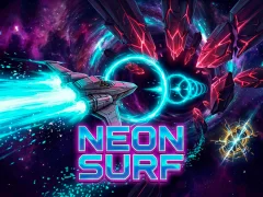 Гульня Neon Surf онлайн