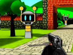 Гульня Sprunki 3D Shooter онлайн