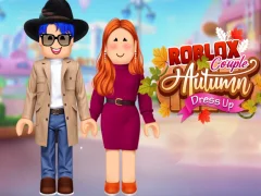 Гульня Roblox Couple Autumn DressUp онлайн