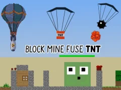 Гульня Block Mine Fuse TNT онлайн