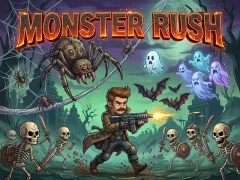 Гульня Monster Rush онлайн