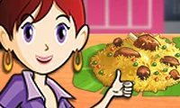 Гульня Sara's Cooking Class: Mutton Biryani онлайн