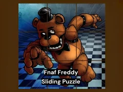 Гульня Fnaf Freddy Sliding Puzzle онлайн
