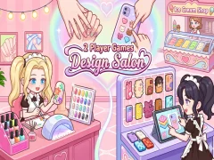 Гульня 2 Player Games Design Salon онлайн