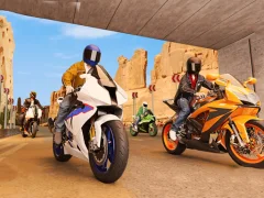 Гульня Real Motorbike Simulator Race 3D онлайн