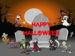 Гульня Happy Halloween онлайн
