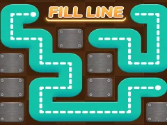 Гульня Fill Line онлайн
