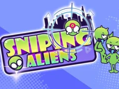 Гульня Sniping aliens онлайн
