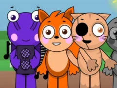 Гульня Sprunki Abgerny 2: Deluxe онлайн