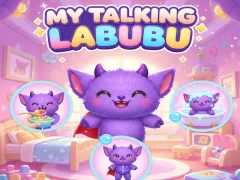 Гульня My Talking Labubu онлайн