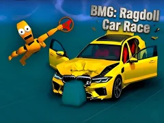 Гульня BMG: Ragdoll Car Race онлайн