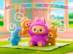Гульня Labubu Tamagotchi Pet Simulator онлайн