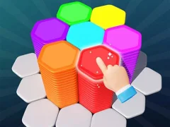 Гульня Hexa Sort онлайн