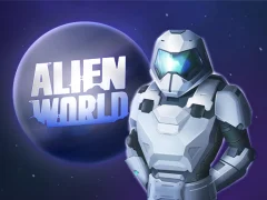Гульня Alien World онлайн