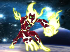 Гульня Heatblast Attack онлайн