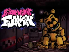 Гульня FNF vs FNAF Gold онлайн