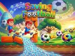 Гульня Saving Football онлайн