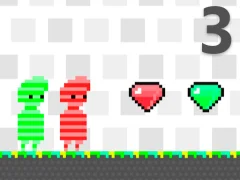 Гульня Red and Green 3 онлайн