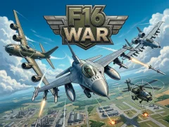 Гульня F16 War онлайн