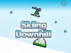 Гульня Skiing Downhill онлайн
