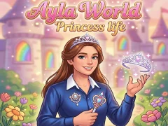 Гульня Ayla World Princess life онлайн