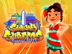 Гульня Subway Surfers Buenos Aires онлайн