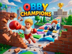 Гульня Obby Champions онлайн