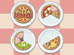 Гульня Pizza Puzzle онлайн