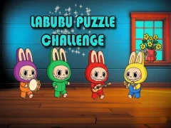 Гульня Labubu Puzzle Challenge онлайн